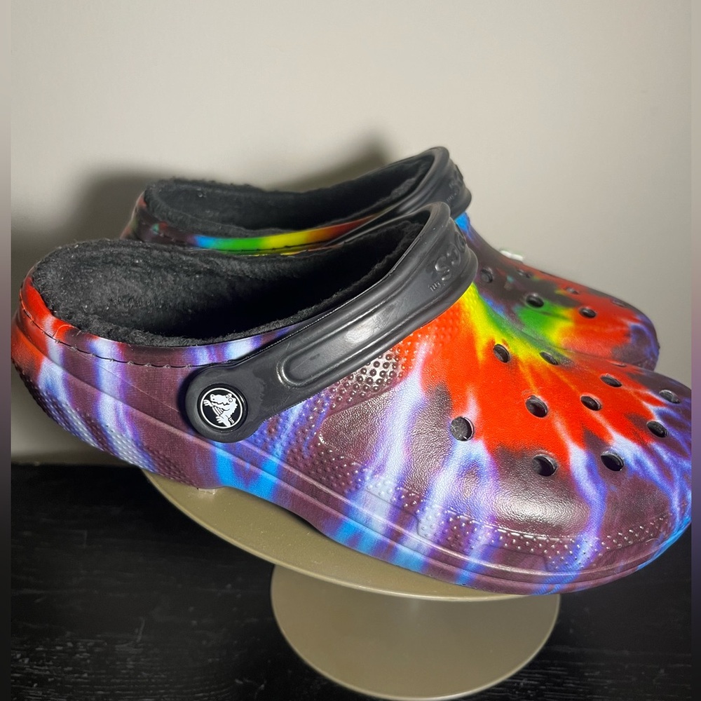 Crocs Colorful Tie-Dye Clogs